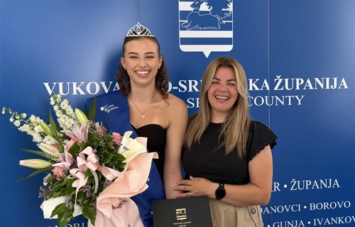 Prva pratilja Miss sporta Hrvatske Lea Turkalj promovira sport, Vukovar...