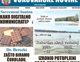 Na kioscima je novi broj Vukovarskih novina
