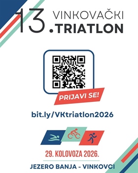 Otvorene prijave za 13. Vinkovački triatlon