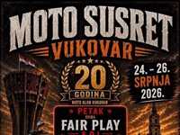 Vukovar ovog vikenda u znaku motora, rocka i druženja: Moto susret...