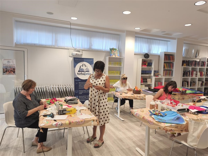 "Torba priča" donosi bajke među djecu: Na kreativnim radionicama nastaju rekviziti koji će oživjeti slikovnice
