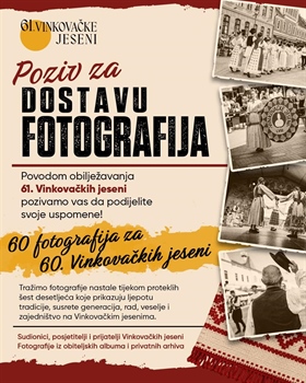 Poziv gradjanima: Podijelite uspomene i postanite dio povijesti 61. Vinkovačkih jeseni