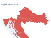 Crveni alarm za Osječku regiju: U srijedu iznimno opasan toplinski val