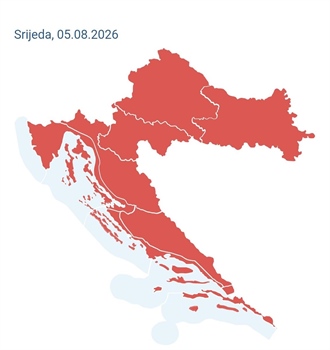 DHMZ izdao crveni alarm: Ekstremne vrućine danas i sutra