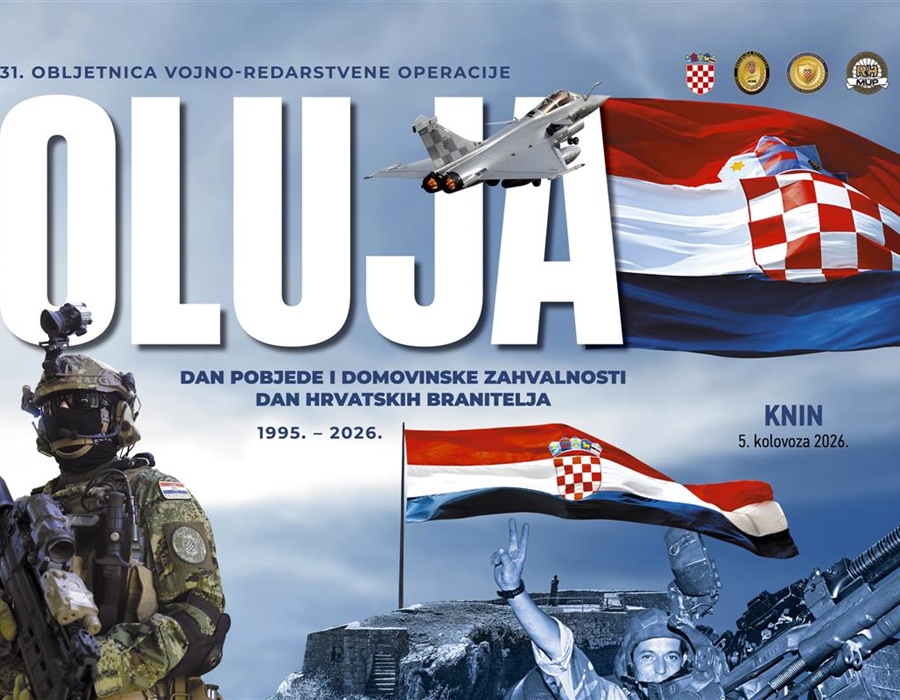 U Kninu obilježena 31. obljetnica Oluje