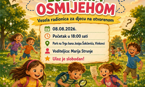 U Vinkovcima radionica „Potraga za izgubljenim ljetnim osmijehom“