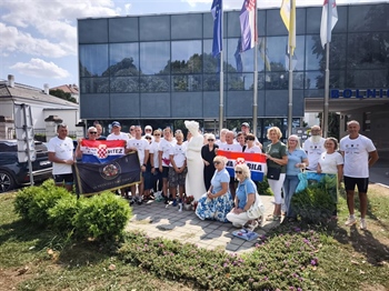 U Vukovar stigla 1. biciklistička karavana „U čast hrabrim braniteljicama“