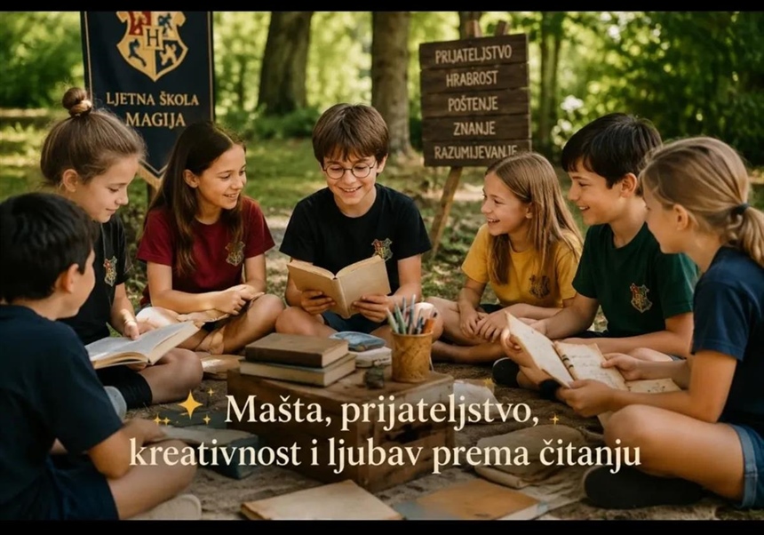 Županjska „Ljetna škola magije” okupila djecu kroz igru i učenje