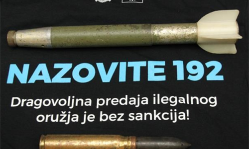 Oružje predajte policiji – bez kazne i uz zajamčenu anonimnost