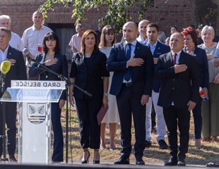 U Belišću otkrivena spomen-ploča poginulima u Domovinskom ratu