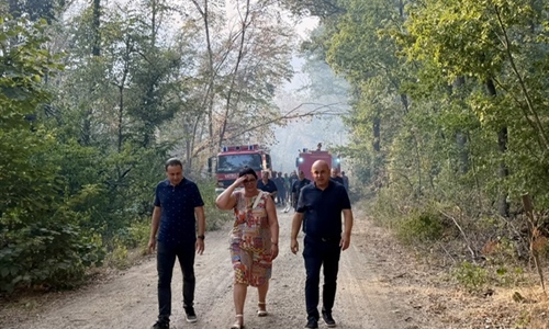 Požarište kod Iloka obišli župan Ivan Bosančić i gradonačelnica Renata...