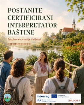 Besplatna edukacija za certificirane interpretatore baštine u Nijemcima