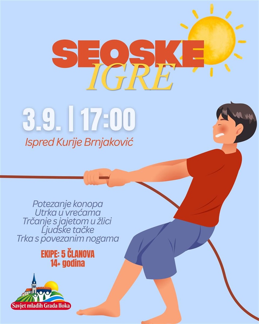Ilok uoči Berbe grožđa priprema Seoske igre