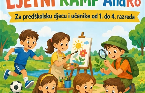Besplatni ljetni kamp „AndRo“ za djecu u Andrijaševcima