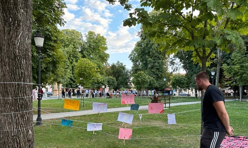 Dječji "čarobni svijetovi" ispunili vinkovački park