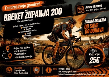 Županja domaćin breveta dugog 200 kilometara