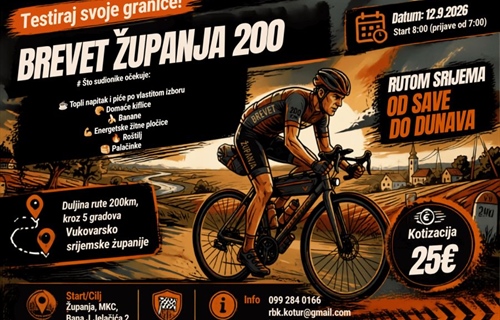 Županja domaćin breveta dugog 200 kilometara