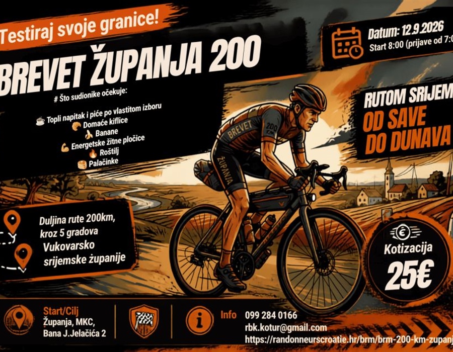 Županja domaćin breveta dugog 200 kilometara