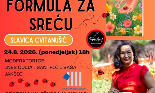 Slavica Cvitanušić predstavila „Formulu za sreću“