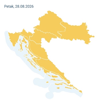 Narančasti meteoalarm zbog velikih vrućina