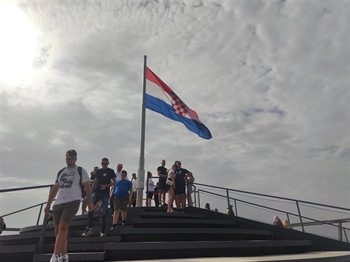 Prije koncerta na Vodotoranj