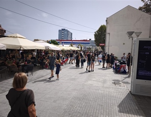 Odlična atmosfera u centru Vukovara