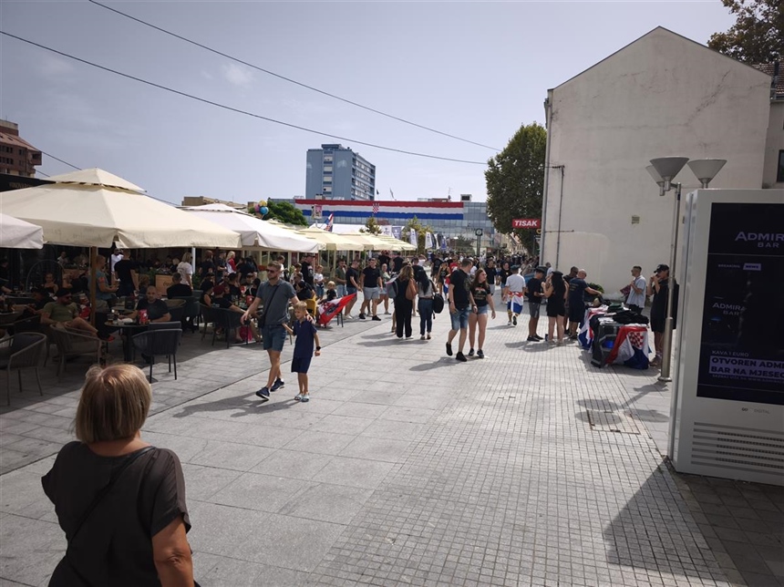 Odlična atmosfera u centru Vukovara