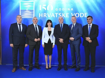 Županica Tramišak na 150. obljetnici Hrvatskih voda