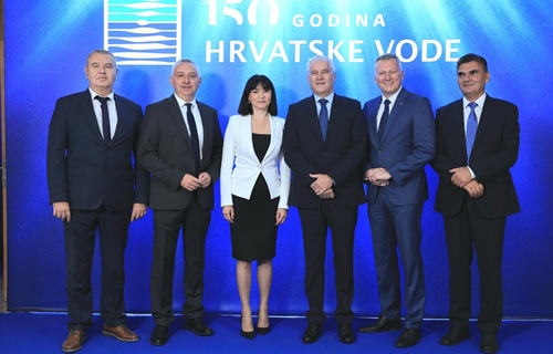 Županica Tramišak na 150. obljetnici Hrvatskih voda