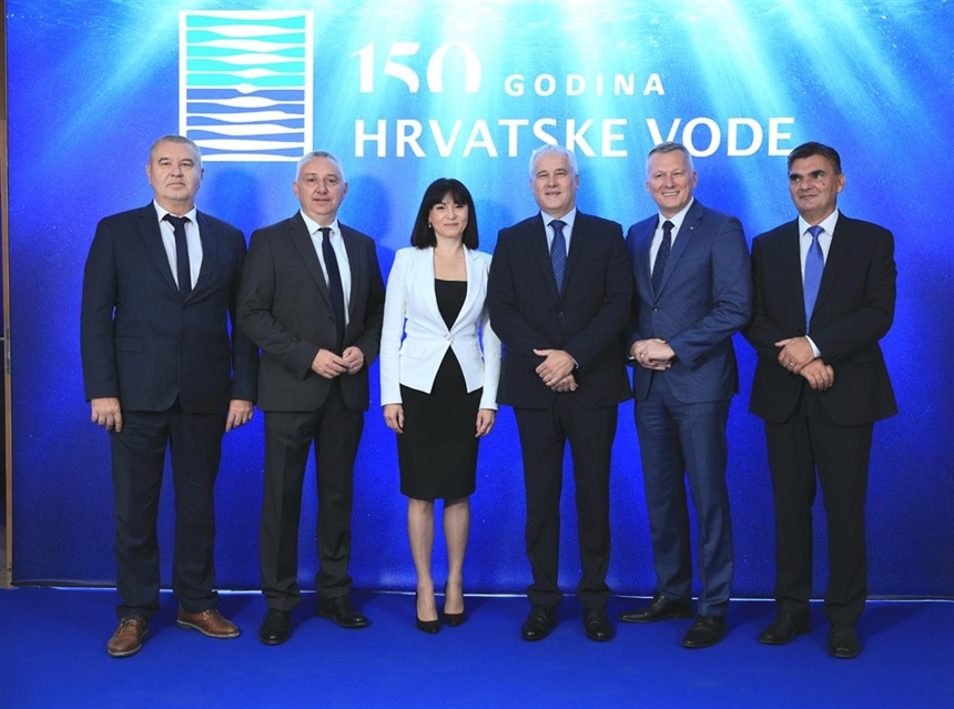 Županica Tramišak na 150. obljetnici Hrvatskih voda