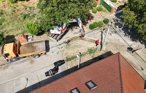 U Bogdanovcima u tijeku rekonstrukcija sustava odvodnje