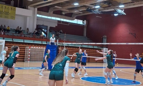 Odbojkašice Enne Vukovar na turniru u Zagrebu