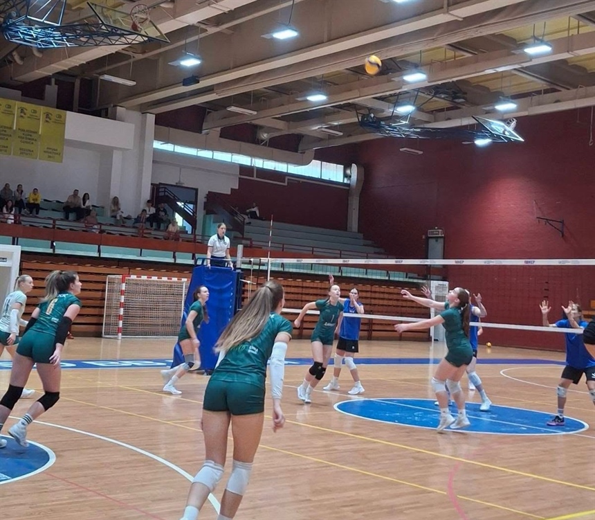 Odbojkašice Enne Vukovar na turniru u Zagrebu