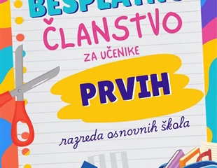 Gradska knjižnica Vukovar prvašićima daruje besplatnu članarinu