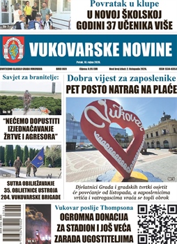 U prodaji je novi broj Vukovarskih novina
