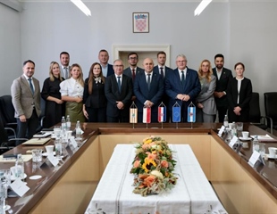 Župan Bosančić primio izaslanstvo Velikopoljskoga vojodstva