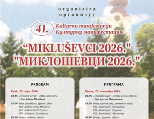 Mikluševci ovog vikenda postaju mjesto susreta rusinske kulture, pjesme...