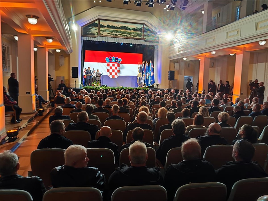 Središnja svečanost obilježavanja ustroja 204. vukovarske brigade održana u Hrvatskom domu