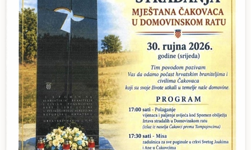 U Čakovcima se obilježava 35. obljetnica stradanja mještana u...