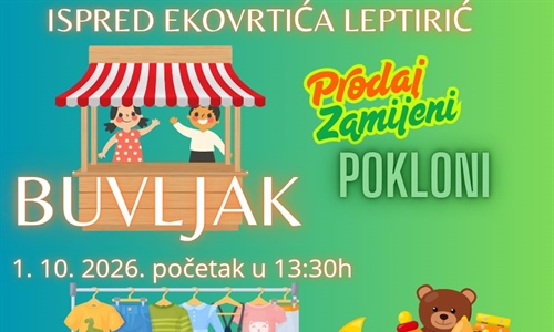 Jesenski buvljak ispred vrtića u Borovu naselju: Očuvane stvari...