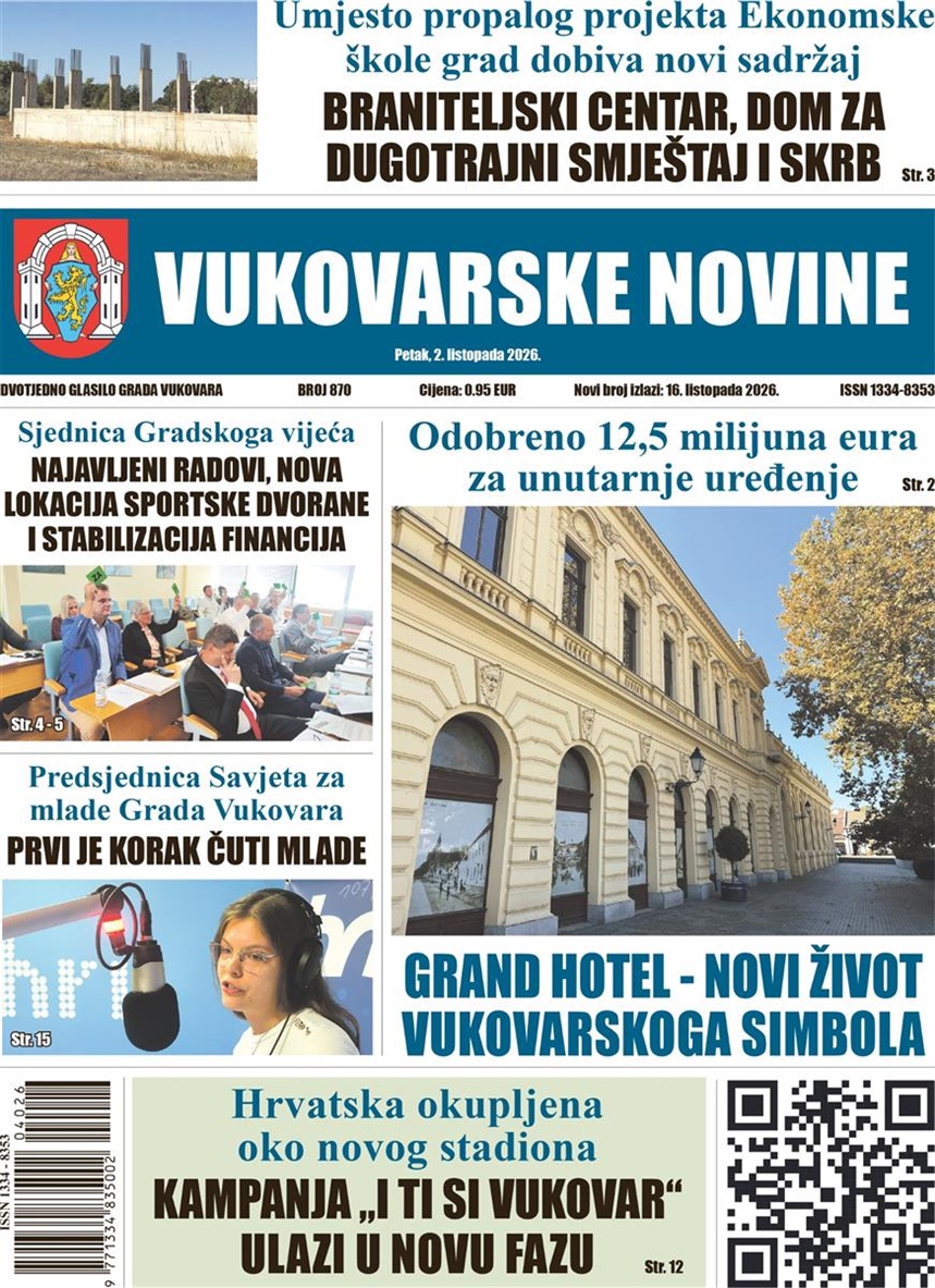 Stigle su nove Vukovarske novine!