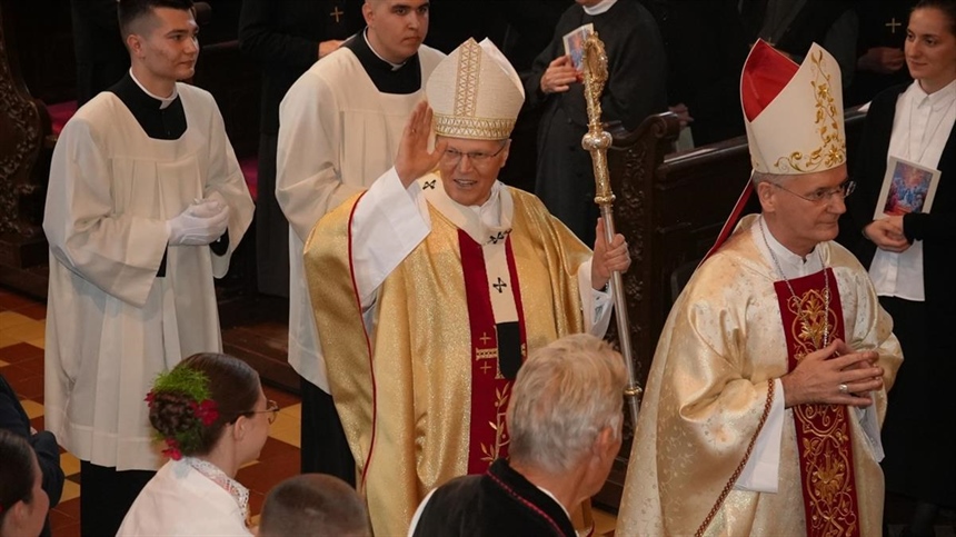 Nadbiskup Hranić obilježio 25 godina biskupske službe