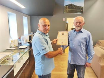 Moto nautički klub „Sv. Bono” dao zahvalnicu HRV-u