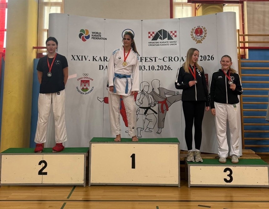 Roula Shoukry u kategoriji juniorki -66 kg osvojila zlatnu medalju
