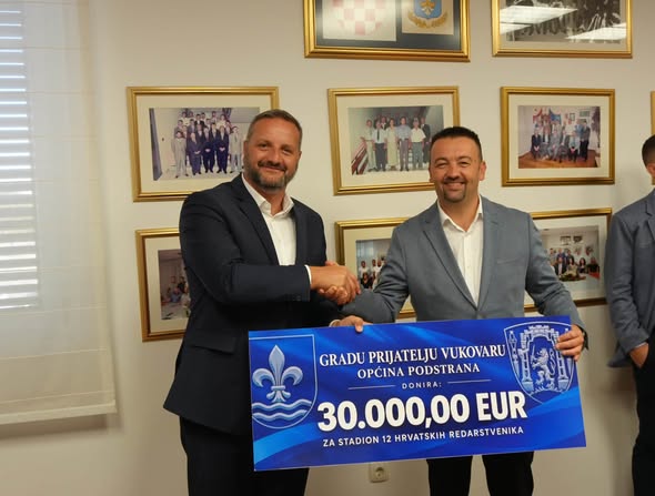 Podstrana uz Vukovar: 30 tisuća eura za Stadion "12 hrvatskih redarstvenika"