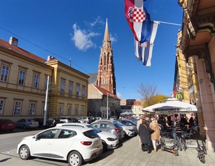 Osijek: 345 tisuća eura od parkiranja