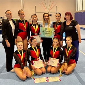 Odličan uspjeh u Osijeku: Vukovarske gimnastičarke kući donijele...