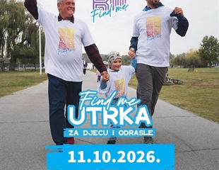 U Osijeku utrka Find Me: 1054 kilometra za nestalu djecu