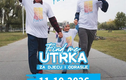 U Osijeku utrka Find Me: 1054 kilometra za nestalu djecu