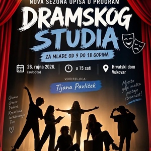 Dramski studio Hrvatskog doma Vukovar: zadnji poziv za mlade glumce...
